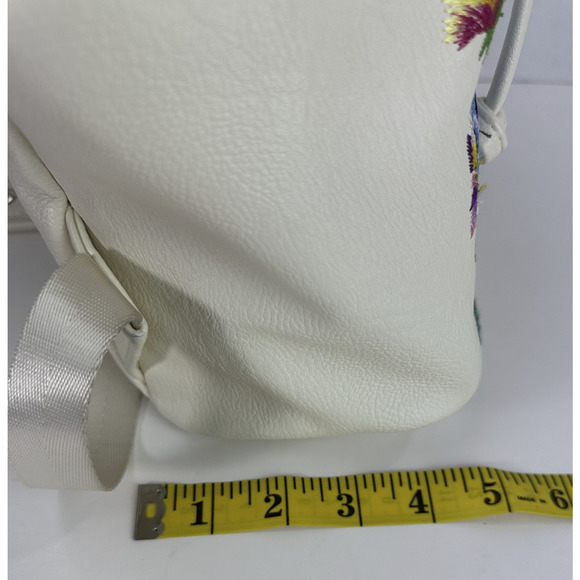 *Flawed* Loungefly Disney Alice in Wonderland Embroidered Floral Mini Backpack - Picture 12 of 16